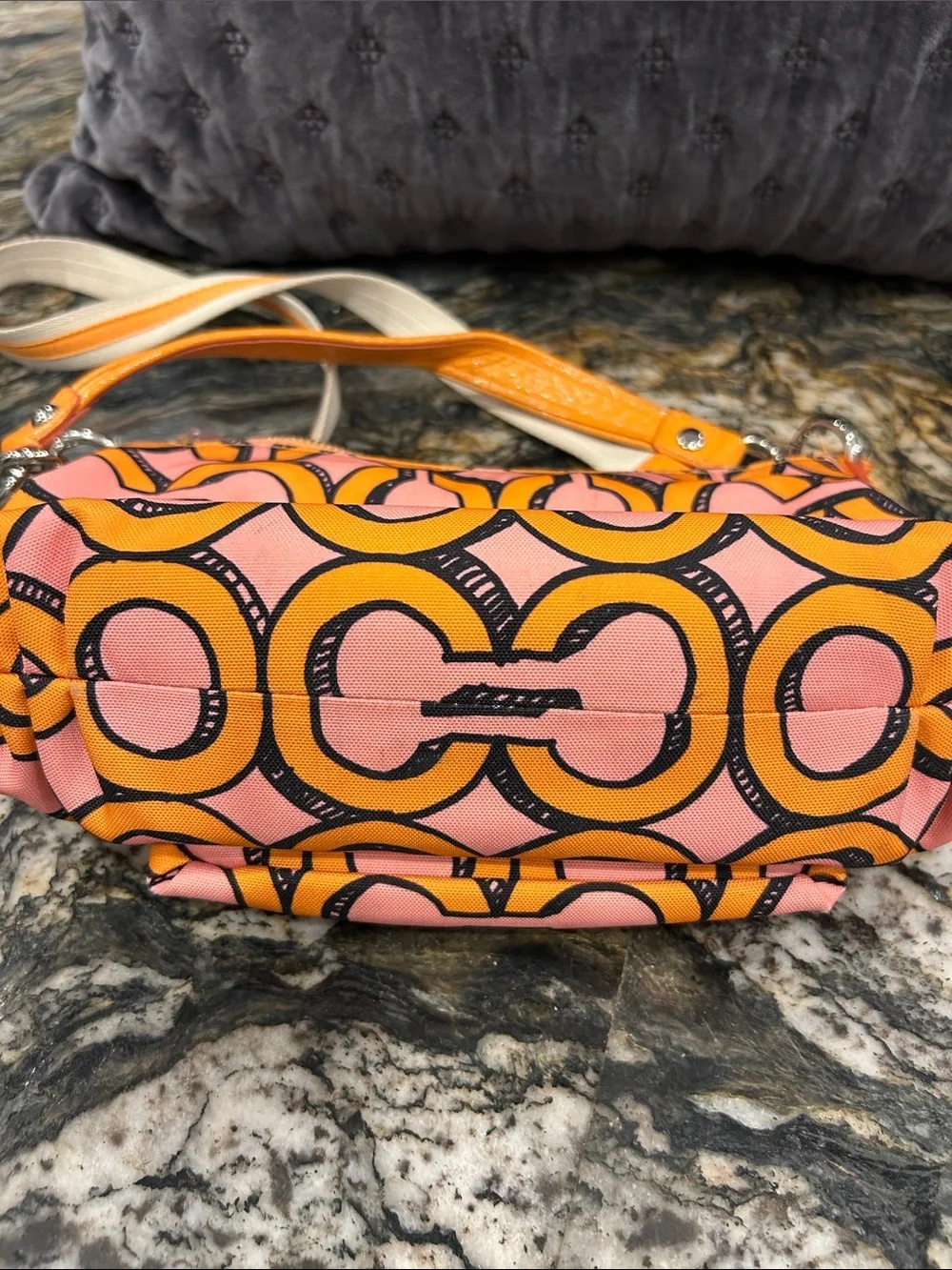 Coach Y2K Orange and Pink Poppy Collection